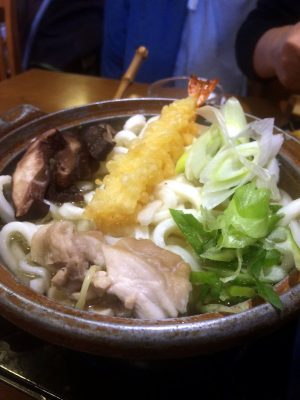 鍋焼きうどんランチ